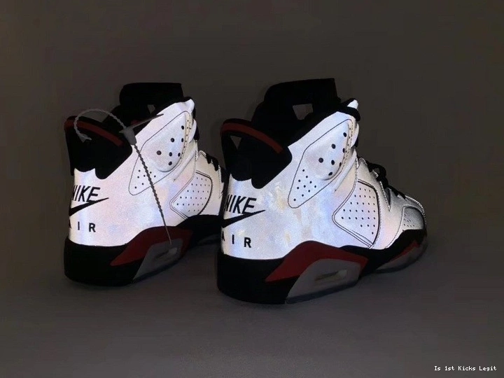 Jordan Retro 6 Reflections CI4072-001  of a Champion 1222
